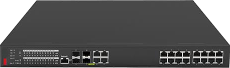 Managed Network Switches 9 HMS-HRM-F164SPp